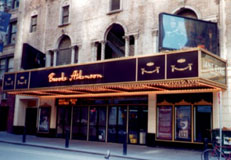 The Brooks Atkinson Theatre (photo taken by webmaster)