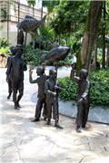 Telok Ayer Green sculpture