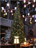 Grand Californian Hotel Christmas tree in lobby