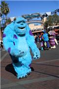 Monsters Inc street show