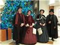 Carolers in Paradise Pier Hotel
