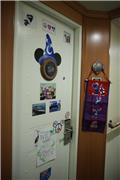 Our stateroom door!