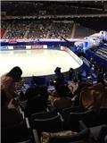 View from my seat at World Team Trophy