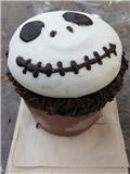 Jack Skellington cupcake