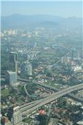 View from Petronas Towers observation deck