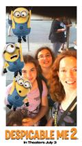 Despicable Me promo selfie that we took