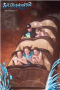 Riding Splash Mountain after not getting off