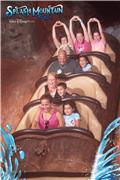 Splash Mountain #3 of the day: Our hands in the shape of hearts