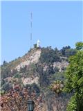 San Cristóbal Hill, with a statue of the Virgin Mary at the top