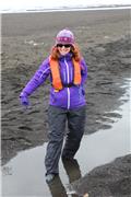 Deception Island: stepping in the hot spring