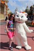 Meeting Marie from The Aristocats