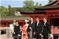 Wedding party at Itsukushima Shrine