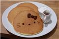 Cafe de Miki with Hello Kitty: pancakes