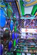 Robot Restaurant: stairs down to the show area