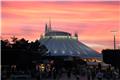 Space Mountain at sunset (no filter)