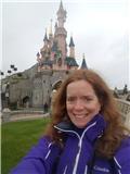 Sleeping Beauty Castle selfie