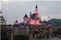 Sleeping Beauty Castle at dusk