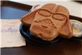 Black Sesame Darth Vader Waffle