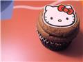 Cupcake from the Hello Kitty Shop