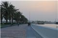 Walking along the Corniche
