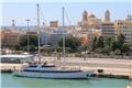Looking out at Cadiz from the ship