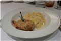 Fettuccine with Parmesan Crusted Chicken 