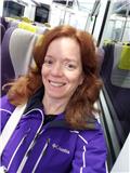 Selfie on the train to Heathrow Terminal 5