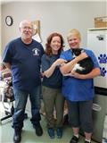 With Oz and Bonnie at the SPCA