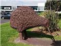 Kiwi statue at Auckland airport