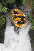 White water rafting: 23 ft waterfall