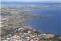 View of Rotorua from my airplane