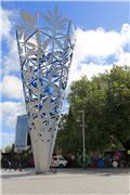The Chalice sculpture at Cathedral Square