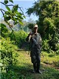 Ranger on the gorilla trek